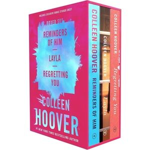 Colleen Hoover 3-Book Boxed Set: Reminders of Him, Layla, Regretting You
